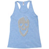 skull tetris Racerback Tank