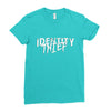 identity thief Ladies Fitted T-Shirt