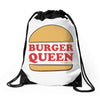 Burger Queen Veggie Drawstring Bags