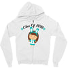class o f 2018 cool girl Zipper Hoodie