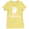 trojan condoms Ladies Fitted T-Shirt