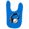 headphones black humor Baby Bibs