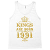 kings are born in 1991 Tank Top