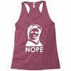 nope Racerback Tank