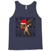 christmas reindeer dabbing Tank Top