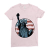 us flag 2 Ladies Fitted T-Shirt