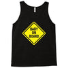 baby on board bumper sticker decal safety cute funny Tank Top