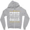 im a proud son in law Zipper Hoodie