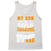 My Son Is Super Awesome His Dad Tank Top
