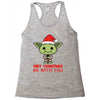 may christmas be with you Racerback Tank