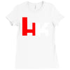 hk Ladies Fitted T-Shirt