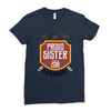 proud sister of a 2018 graduate Ladies Fitted T-Shirt