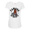 famous in the 90's Maternity Scoop Neck T-shirt