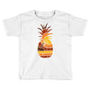pineapple and beach Toddler T-shirt