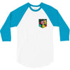 Flower Pocket 3/4 Sleeve Shirt