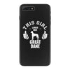 This Girl Loves Her Great Dane iPhone 7 Plus Case
