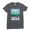 i want to read Ladies Fitted T-Shirt
