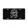 dear santa i really did try License Plate