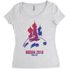 world cup Women's Triblend Scoop T-shirt