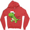 tree rex Zipper Hoodie