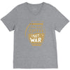 make coffee not war V-Neck Tee
