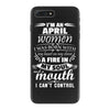 I Am An April Women iPhone 7 Plus Case
