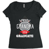 proud grandma graduate 2018.. Women's Triblend Scoop T-shirt