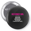 December Girl Hated By Many Pin-back button