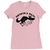 rintintin et milou Ladies Fitted T-Shirt