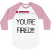 back to the future you are fired 3/4 Sleeve Shirt