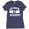 gilmour academy   as worn by dave   pink floyd   mens music Ladies Fitted T-Shirt