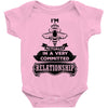 I Am Bee Actually In A Very Commited Relationship Baby Onesie