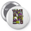 monster at house Pin-back button