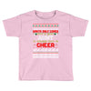santa only comes once a year aunt is always here to cheer Toddler T-shirt