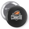respect the commish fantasy football Pin-back button