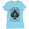 ride the biker Ladies Fitted T-Shirt