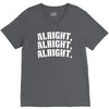alright alright alright V-Neck Tee