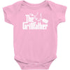 the grillfather  funny bbq Baby Onesie