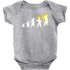goku evolution Baby Bodysuit