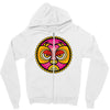 lucha libre pink Zipper Hoodie