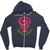 cute flowers Zipper Hoodie