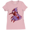 mordecai from regular show, walking dead Ladies Fitted T-Shirt
