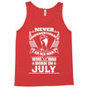 Never Underestimate Old Man Who Was Born July Tank Top