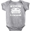 my other ride is a time machine Baby Onesie