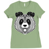 panda Ladies Fitted T-Shirt