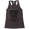 Dear Aunt, Thanks For Being My Aunt Racerback Tank
