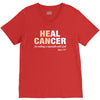 Heal Cancer V-Neck Tee
