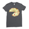 Pizza Slice Big Ladies Fitted T-Shirt
