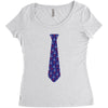 Anchor Tie Women's Triblend Scoop T-shirt
