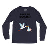 Baby On Board with Stork Long Sleeve Shirts